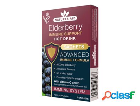Natures Aid Elderberry Immune Support Hot Drink Sachets