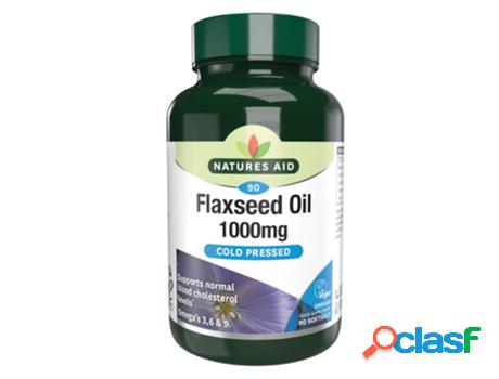 Natures Aid Flaxseed Oil 1000mg 90&apos;s