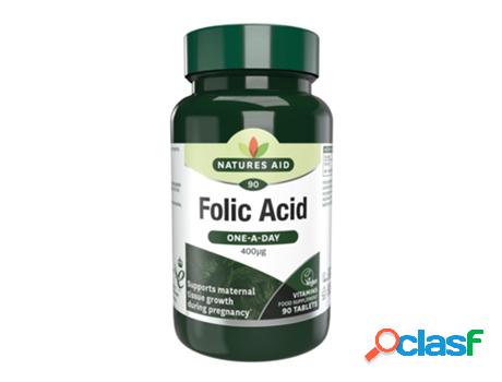 Natures Aid Folic Acid 400ug 90&apos;s