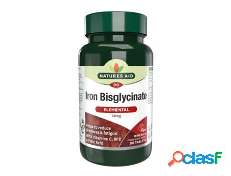 Natures Aid Iron Bisglycinate 90&apos;s