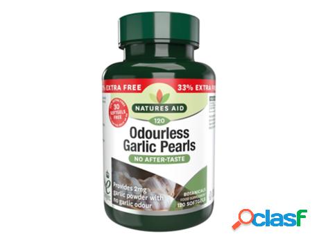 Natures Aid Odourless Garlic Pearls 120&apos;s