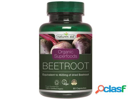 Natures Aid Organic Superfoods Beetroot Extract 60&apos;s