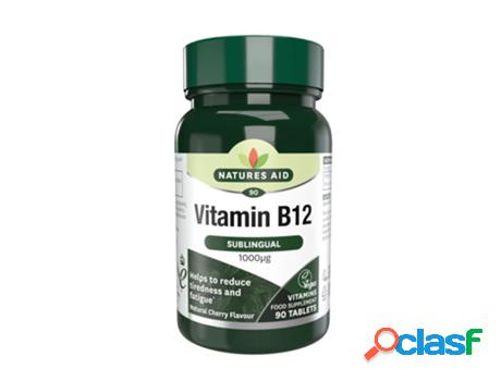 Natures Aid Vitamin B12 1000ug (Sublingual) 90&apos;s