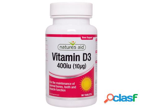 Natures Aid Vitamin D3 400iu 90&apos;s