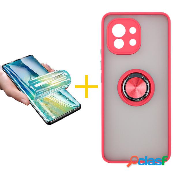 Pack 1 Película + Funda SKYHE para Xiaomi MI 11 Lite 4G Gel