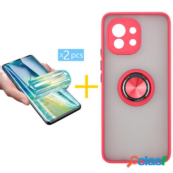 Pack 2 Películas + Funda SKYHE para Xiaomi MI 11 Lite 4G