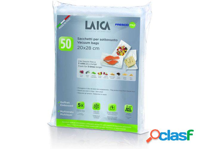 Pack de 50 bolsas para Envasado al Vacío LAICA VT3504
