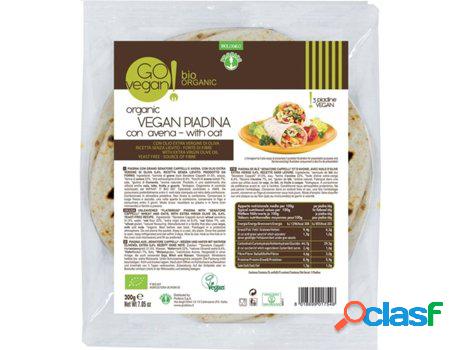 Pan Plano Vegano con Harina de Avena PROBIOS (3 Unidades)