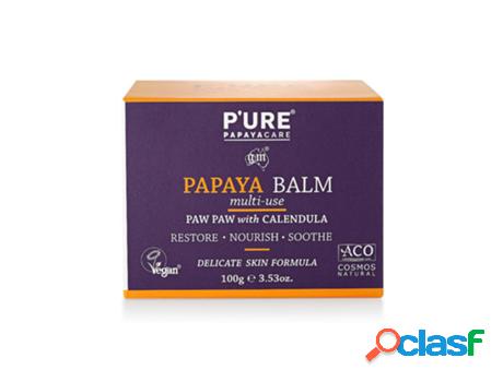 P&apos;URE Papayacare Papaya Balm Multi-Use 100g