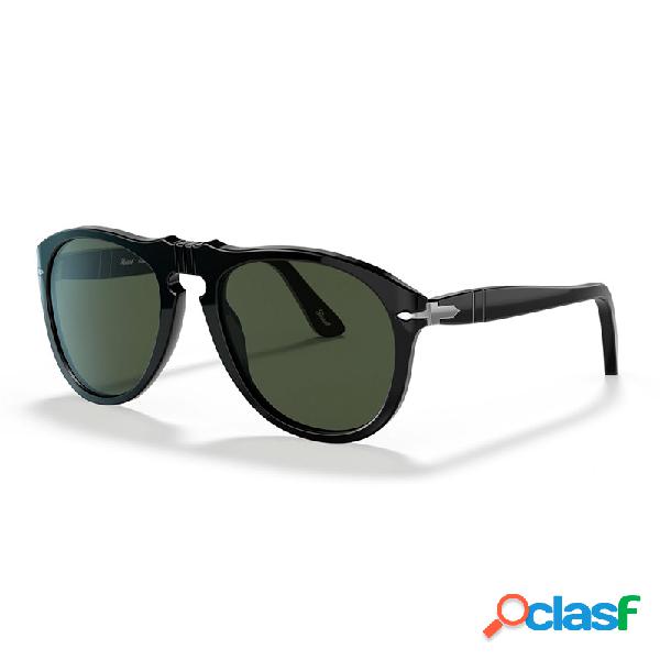 Persol Gafas de sol para hombre Po0649 95/31 black green