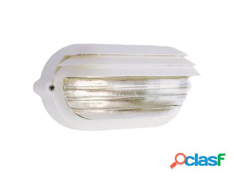 Plafón palpebra ip54 oval blanco