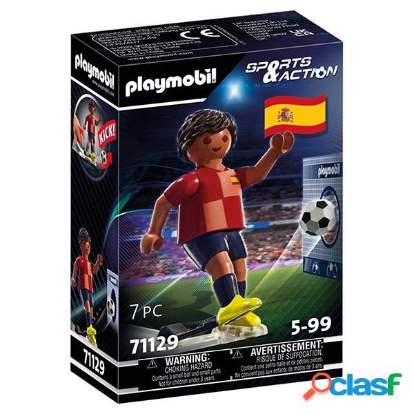Playmobil Sports Action 71129 Jugador de F?tbol - Espa?a