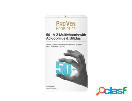 Proven Probiotics 50+ A-Z Multivitamin with Acidophilus &