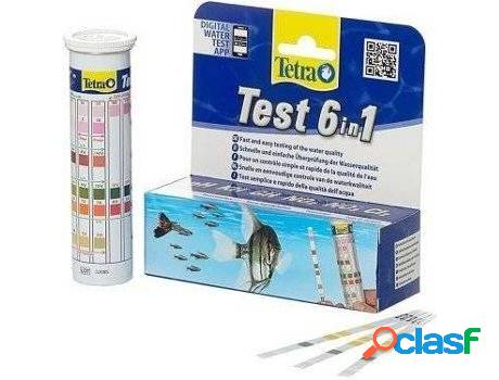 Prueba de Análisis del Agua para Peces TETRA 6 en 1