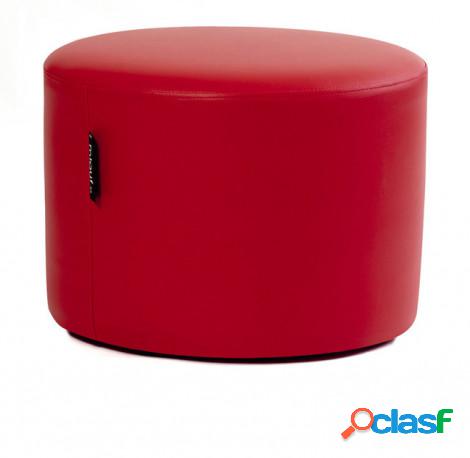 Puff Taburete 60x45 - Polipiel Rojo
