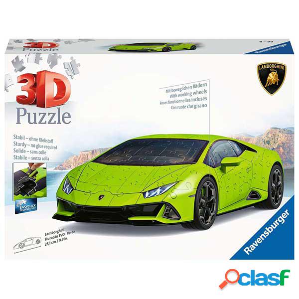 Puzzle 3D Lamborghini Huracan EVO Verde