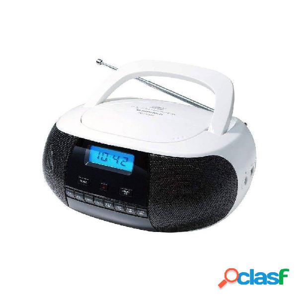 Radio CD Sunstech CRUSM400WT/ Blanca