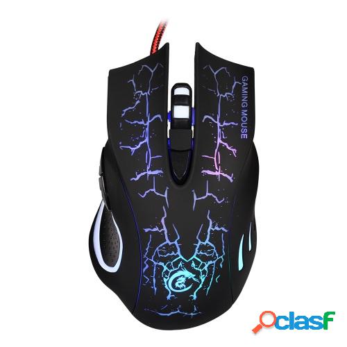 Ratón óptico para juegos con cable USB Ratón para juegos