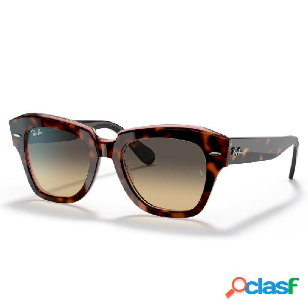 Ray-ban Gafas de sol unisex RB2186 State Street Habana Pink