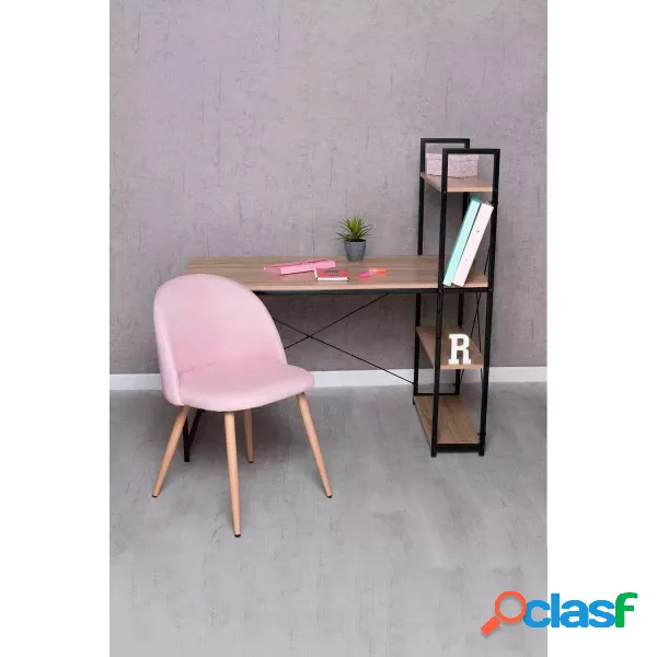 RegalosMiguel - Conjunto Escritorio Kecil y Silla Vint Tela