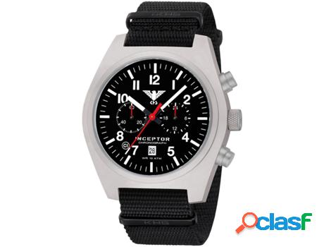 Reloj KHS Hombre (Textil - Negro)