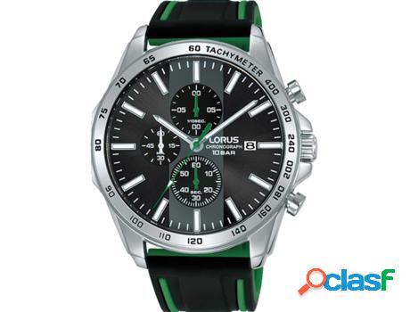 Reloj LORUS Hombre (Silicona - Verde)