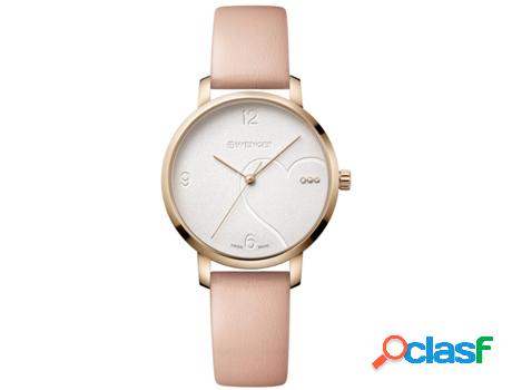 Reloj WENGER Mujer (Piel Genuína - Beige)