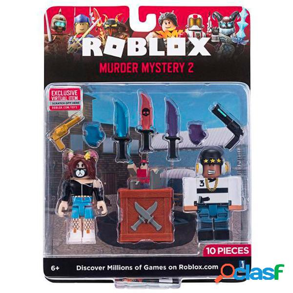 Roblox Pack 2 Figuras: Misterio Asesinato 2
