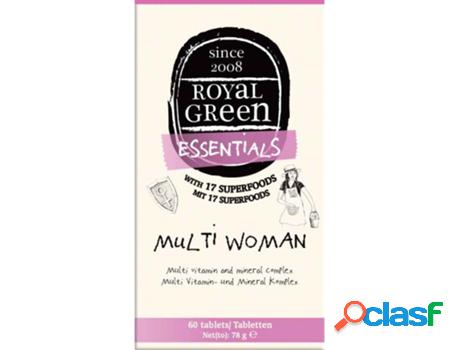 Royal Green Multi Woman 60&apos;s