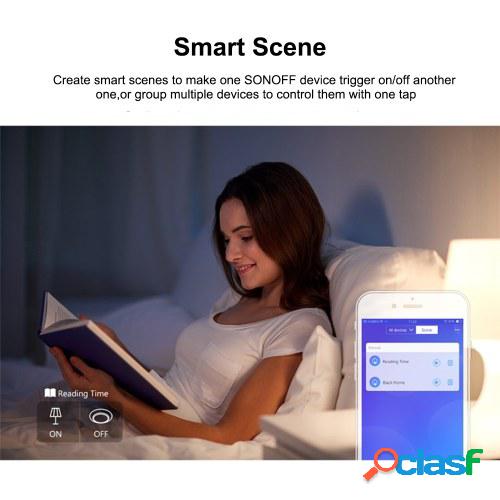 SONOFF T2EU2C-TX Interruptor de luz de pared WiFi