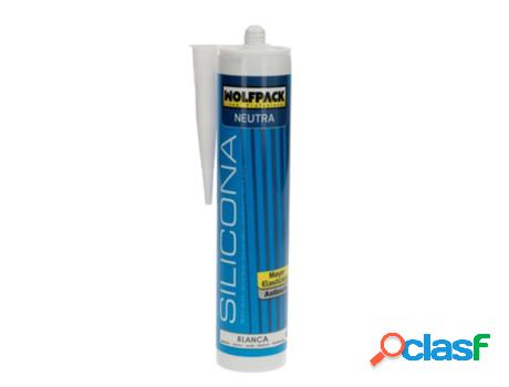 Silicona neutra blanca 310 cm³.