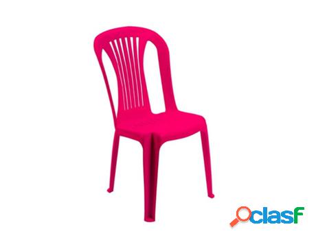 Silla resina fucsia 8075fc