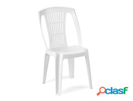 Silla resina monobloc stella sin brazos stella blanco