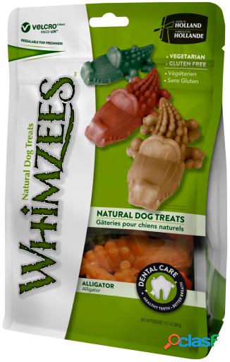 Snack Dental Cocodrilo para Perros M Whimzees