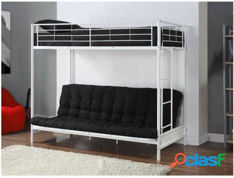 Sofá Cama VENTA-UNICA Modulo Iv (Blanco - Metal - 90x190