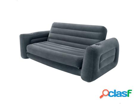 Sofá Hinchable INTEX Gris (203x224x66cm)