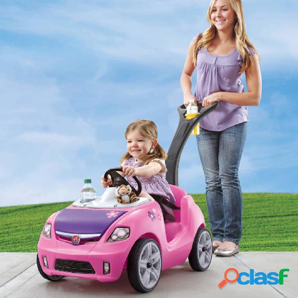 Step2 Coche de empuje para niños Whisper Ride II rosa