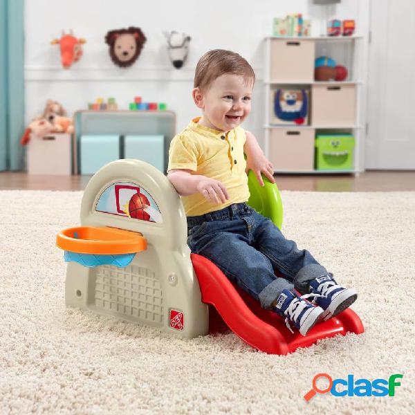 Step2 Minitobogán 3 en 1 para niños Sports-Tastic Activity