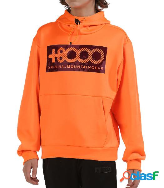 Sudadera +8000 Naval J 529 Niños Naranja Flúor 10