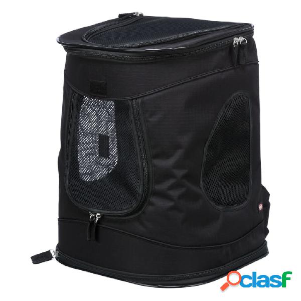 TRIXIE Mochila para perros Timon negro 34x44x30 cm