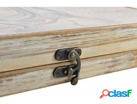 Tapa De Contador HOGAR Y MÁS Contador De Madera Natural Con