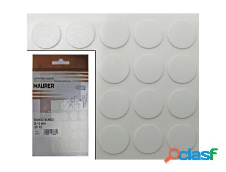 Tapatornillos adhesivos blanco (blister 20 unidades)