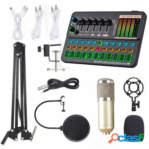 Tarjeta de sonido multifuncional Live SK500 y kit de
