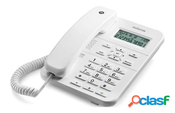 Telefono Fijo Sobremesa Blanco