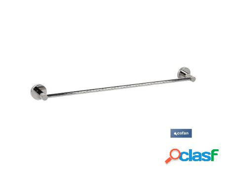 Toallero 60cm modelo lagoa inox 304 brillo