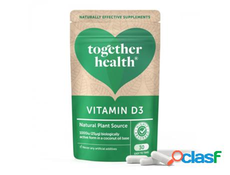 Together Health Vitamin D3 Natural Plant Source 30&apos;s