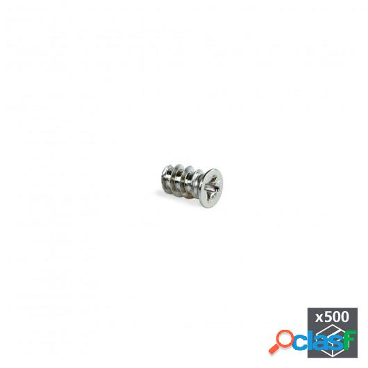 Tornillos, cabeza plana Pozidrive, D. 6,2 mm, 13 mm, Euro,
