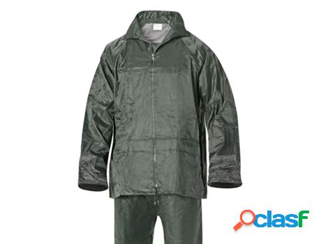 Traje de agua impermeable verde nylon talla 6-m