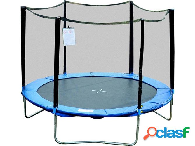 Trampolín HOMCOM B3-0059 (Diámetro: 244 cm - Con Red)