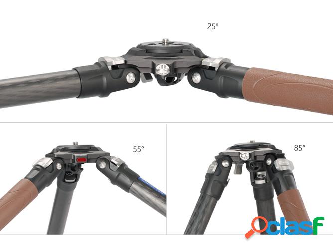 Trípode LEOFOTO LN-324C (Altura Máxima: 148 cm - Carbono y
